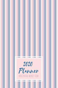 2020 Planner Horizontal Weekly View