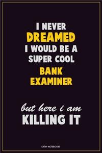 I Never Dreamed I would Be A Super Cool Bank Examiner But Here I Am Killing It
