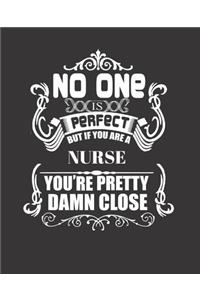 No One Is Perfect But If You Are a Nurse You're Pretty Damn Close