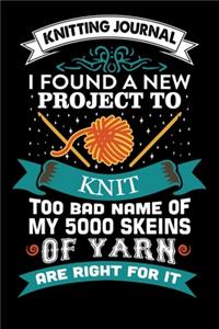 Knitting Journal