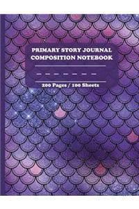 Primary Story Journal Composition Notebook