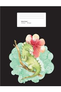 Iguana Composition Book Wide Ruled