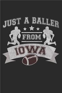 Just a Baller from Iowa Football Player Journal