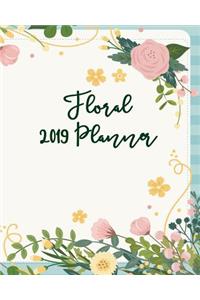 Floral 2019 Planner