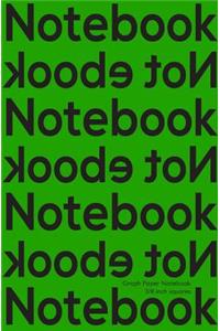 Graph Paper Notebook 3/8 Inch Squares