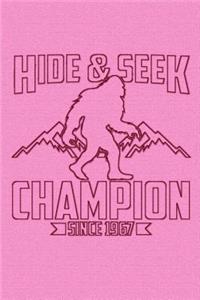 Hide and Seek Champion Since 1967