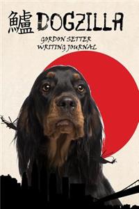 Dogzilla Gordon Setter Writing Journal