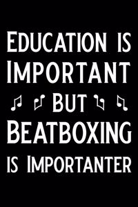Education Is Important But Beatboxing Is Importanter