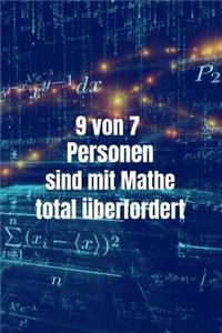 9 Von 7 Personen Sind Mit Mathe Total Überfordert