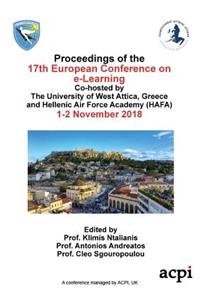 Ecel18 - Proceedings of the 17th European Conference on E-Learning
