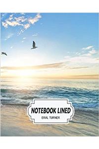 Notebook Lined Sea: Notebook Journal Diary