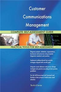 Customer Communications Management Solutions Complete Self-Assessment Guide