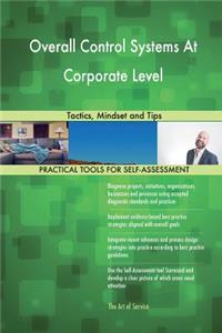 Overall Control Systems At Corporate Level