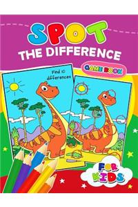 Spot The Difference Game book for kids