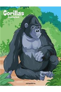 Gorillas Coloring Book 1