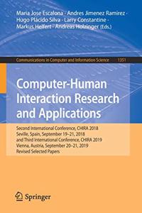 Computer-Human Interaction Research and Applications