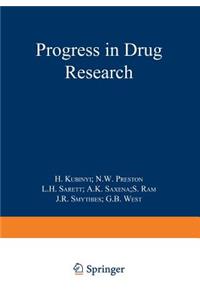 Progress in Drug Research / Fortschritte Der Arzneimittelforschung / Progrès Des Recherches Pharmaceutiques