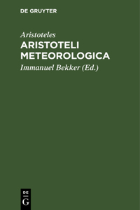 Aristoteli Meteorologica