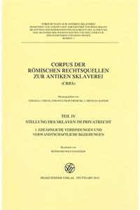 Corpus Der Romischen Rechtsquellen Zur Antiken Sklaverei (Crrs)