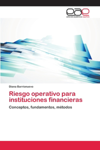 Riesgo operativo para instituciones financieras