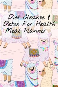 Diet Clease & Detox For Health Meal Planner