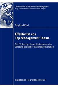 Effektivität Von Top Management Teams