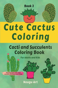 Cute Cactus Coloring