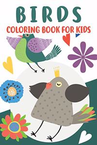 Birds Coloring Book for Kids