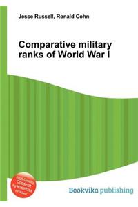 Comparative Military Ranks of World War I