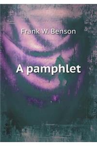 A pamphlet