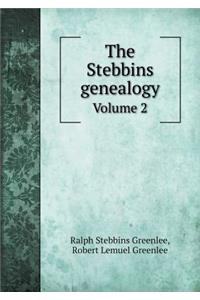 The Stebbins Genealogy Volume 2