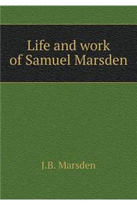 Life and Work of Samuel Marsden