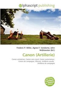 Canon (Artillerie)