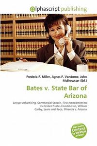 Bates V. State Bar of Arizona