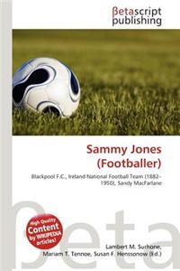 Sammy Jones (Footballer)