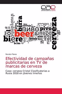 Efectividad de campañas publicitarias en TV de marcas de cerveza