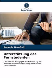 Unterstützung des Fernstudenten