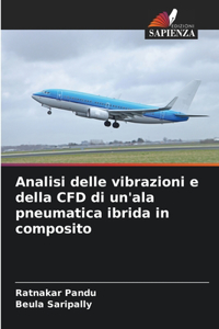 Analisi delle vibrazioni e della CFD di un'ala pneumatica ibrida in composito