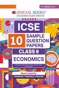 Oswaal ICSE | 10 Sample Question Papers | Class 9 | Economics (For 2025 Exam)