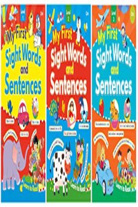My First Sight Words and Sentences (Set of 3 book)