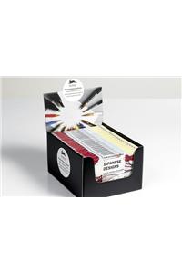 Japanese Designs Display Box: Display Box with 20 Postcard Colouring Books