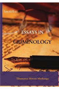 Essays in Criminology