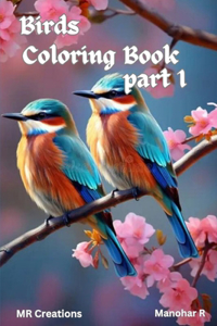 Birds coloring book part 1