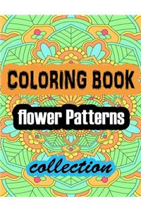 Coloring Book flower Patterns collection