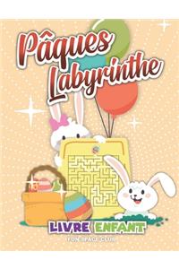 Pâques labyrinthe livre enfant