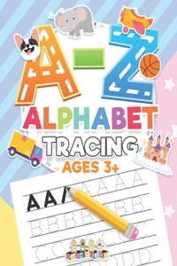 A-Z Alphabet Tracing Ages 3+