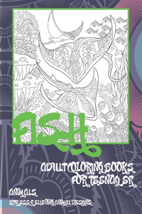 Adult Coloring Books for Teenager - Animals - Stress Relieving Animal Designs - Fish