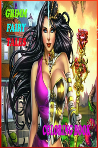 Grimm Fairy Tales Coloring Book