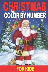 Christmas Color By Number For Kids
