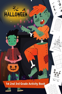 Halloween 1st 2nd 3rd Grade Activity Book